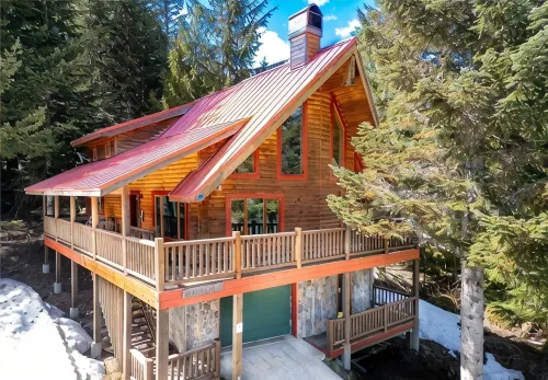 Summit Log Cabin With Hot Tub & Sauna