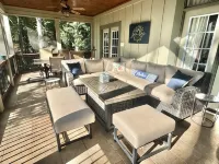 Lake Hartwell Waterfront w/Dock, Gameroom, Firepit, Pets, Clemson & Fenced Yard - 4-Star