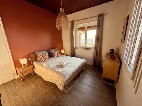 House on the dune, panoramic ocean view