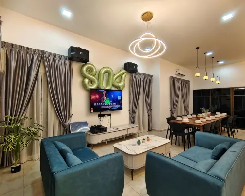 A’famosa Corner Villa Lot 804 Covered Pool KTV Hotel di Pegoh