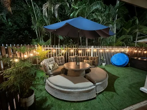Beachfront apartment.  Perfect for families with children or a couple's retreat.