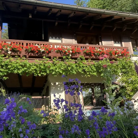 Ferienwohnung mit Fantastischem Ausblick, Direkt am Wald