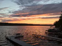 Lamoka Lake House with Sundeck and Dock in the Finger Lakes - 3-Star