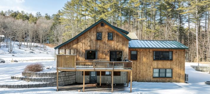 Spacious 5-bedroom chalet with AC and WiFi in charming Chester Hotels in Windsor County