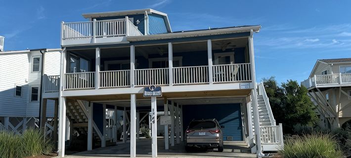 2nd Row House - 2 min walk to beach, oversized screened porch and ready for fun Hotels in Sunset Beach