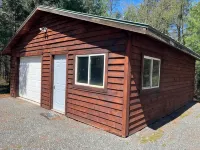 Cozy Log Cabin Fully Stocked 1.5 Garage Sleeps 7 Utv Route