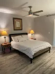 WiFi, gym, pool, spas, pet, gates, laundry, patio, walk to beach