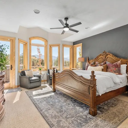 Luxury Keystone Riverfront House w/ Hot Tub, Mountain Views, Golf & Ski Access