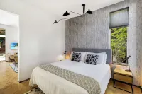 Sleek Baca Railyard Gem by Cafecito w/ Patio, Laundry, Full Kitchen - Condos