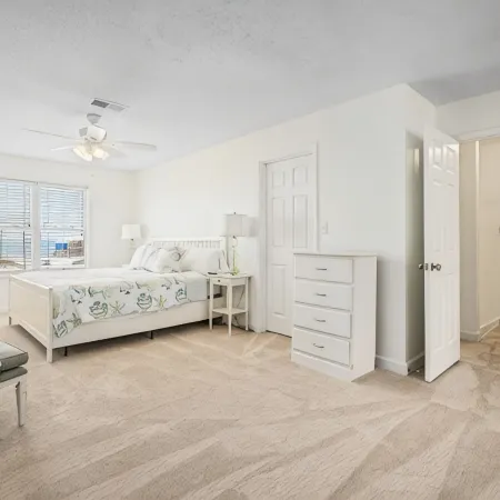 Pool! DOCK! Two Master Bedrooms. Private & public beach access. Sleeps 12