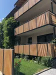 Modern apartment with large balcony. Near city center.