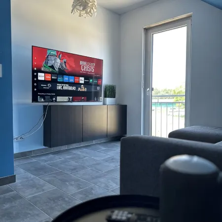 Modern vacation apartment - ideal for families and fitters