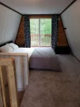 The Gnome Home Cottage located near white mountain NH - balcony