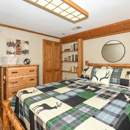 Log Cabin Retreat w/ Hot Tub, Game Room, Fire Pit