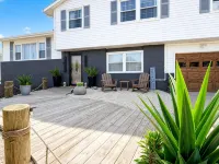 Pool, Roof Top Bar, Waterfront, Sunsets, Sleeps12-15, Lbi Beach Passes,Fire Pit - 4-Star