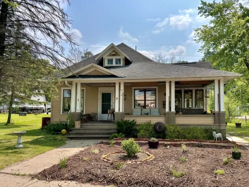 Colorful getaway in friendly Driftless village - 3-Star
