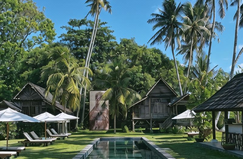 Bon Ton Antique Wooden Villas