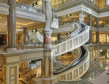 호텔 객실 내부