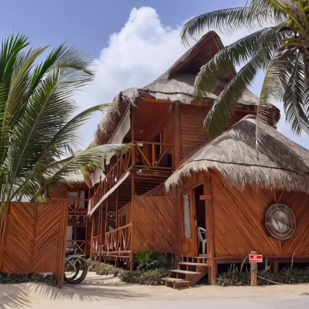 Palmeras de Mahahual Cabañas