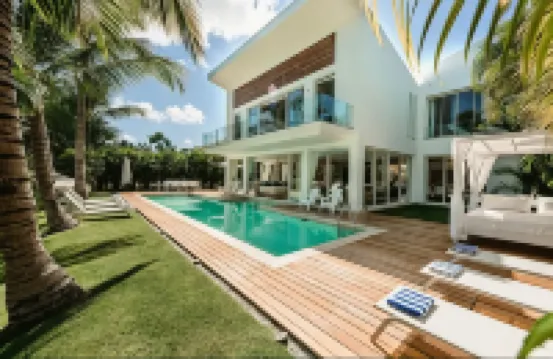 新私人豪華別墅在蓬塔卡納