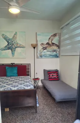 Stay as a tourist & feel as a local; Beach & Loiza st. strip, everything near!