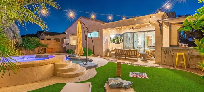 KC Oasis POOL W/ HOT Tub Family fun for ALL Hotels in Gilbert