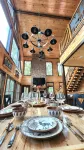 Lux Cabin-Indoor\Outdoor Living, large decks, hot tub, BBQ & Firepit, Game Room