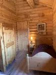authentic Scandinavian log cabin