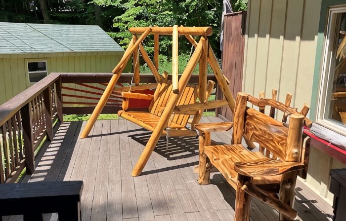 Cozy Chalet with First Lake access just minutes from town.  Great Location