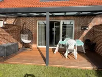 Luxury apartment on the North Sea coast, sauna, terrace, garden, quiet location, WiFi - Wi-Fi