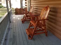 Cabin 3 is a Quiet log Cabin on Lookout Mountain 2 bedroom 2 bath - 2 étoiles