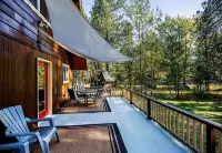Chalet at the base of Schweitzer Mountain