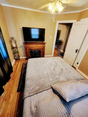 Charming 1938 Pueblo Home with Game Room, Firepit and Boho Bedroom