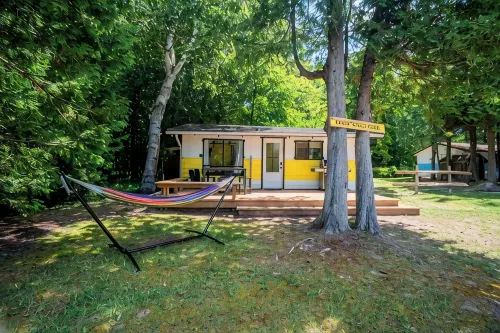 the Sandy Sunset Cabin at Sauble Beach