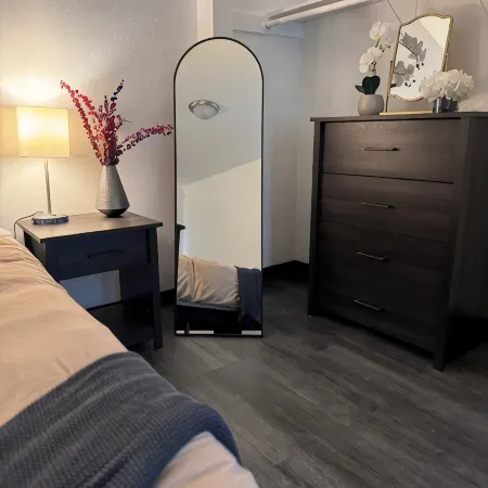 2 bedroom apartment overlooking the the mouth of the Kenai River. Downtown Kenai