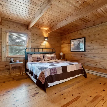 Serene cabin getaway minutes from hiking, biking, UTV and snowmobile trails.