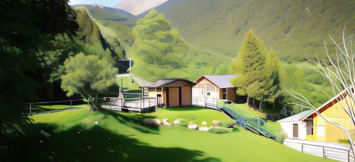 Alberg les Daines Hotels in Rialp