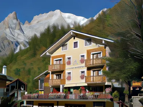 Hotel Vallée Blanche Courmayeur - parking