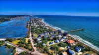 Ocean and Marsh Views, Surf Cottage, Sleeps 7