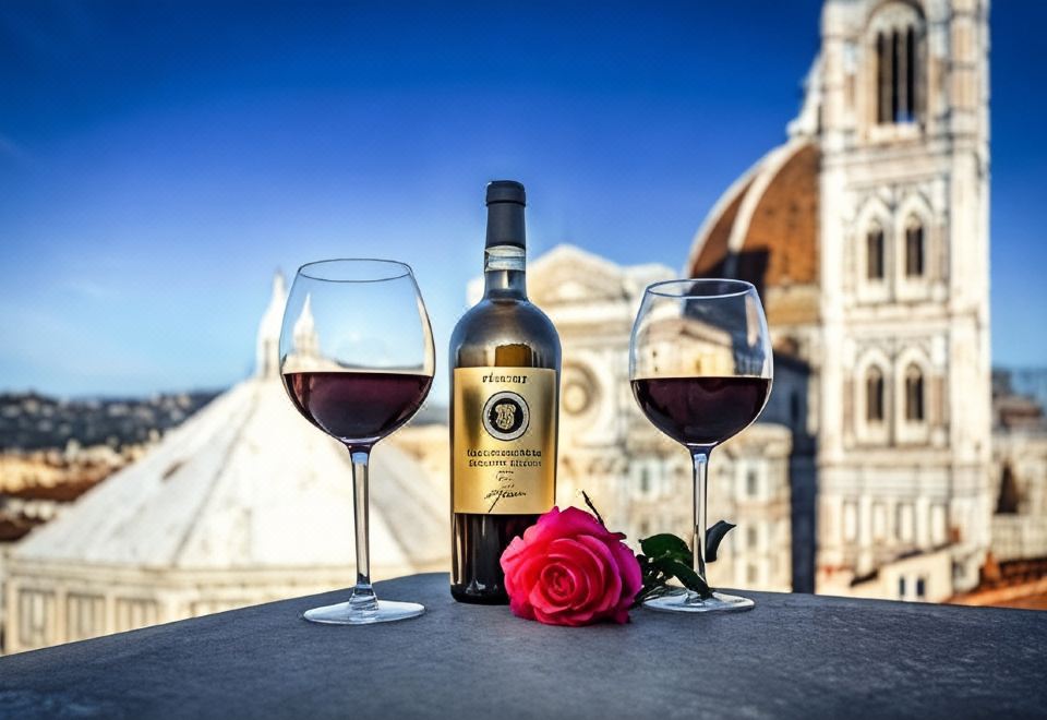 B&B 라 테라차 술 두오모 객실 또는 뷰 전경