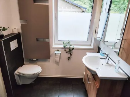 Modern vacation apartment surrounded by nature