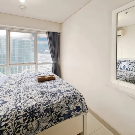 BEST View 1BR Apt Callia w/ Pool, Gym & Wi-Fi