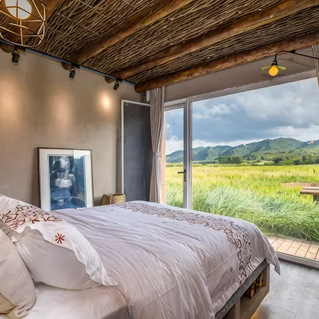 Padding Starry Sky Library Homestay