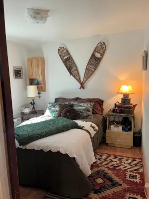 Charming 2-bedroom cabin on the water! Featuring boathouse and dock Saranac Lake