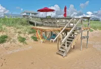 Romantic Couples Beach Getaway ,with private beach, hammocks and umbrellas