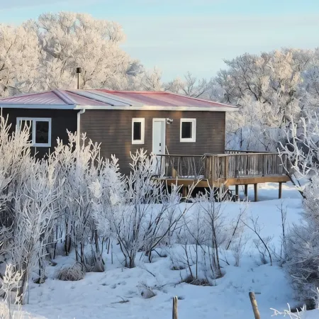 Coulee Creek Cabin Отели в г. Свифт Каррент