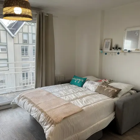 Studio Rénové à 30 Mètre de la Plage, 300 Mètre du Centre Ville 4 Couchages