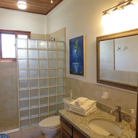 Coconut Palm Unit: Upscale condo with Caribbean Sea views