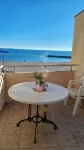 Beautiful apartment facing the sea. Balcony, plus huge terrace, very nice view.