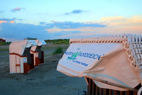 North Sea coast directly on the dike + natural beach - WiFi